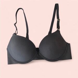 Anne Klein Women’s Black Underwired T Shirt Bra Size 34B